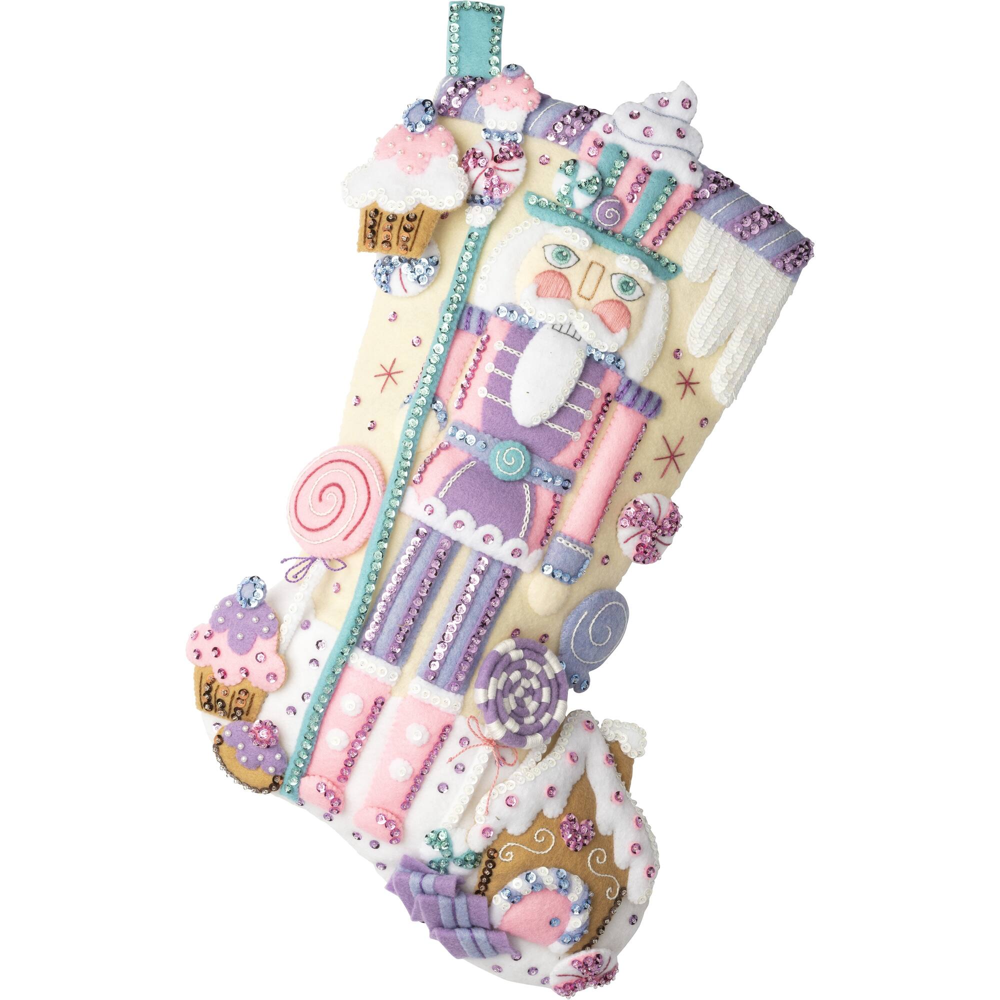 Bucilla® Nutcracker Sweet Felt Stocking Applique Kit